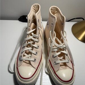 Converse Chuck Taylor 70 Hi Rise Women’s Sneakers in Parchment